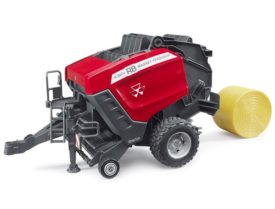 1/16 BRUDER TOY MASSEY FERGUSON 4180V ROUND BALER