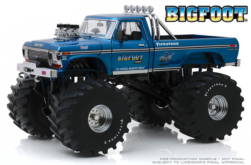 1/18 GREENLIGHT TOY BIGFOOT 1974 F250 MONSTER TRUCK
