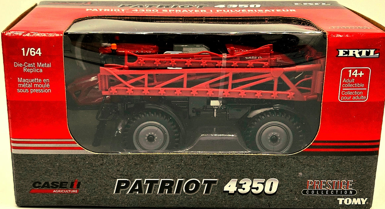 1/64 ERTL TOY PRESTIGE CASE IH PATRIOT 4350 SPRAYER