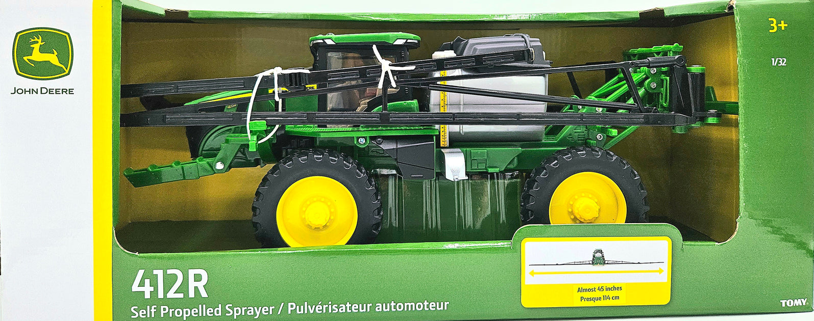 1/32 ERTL TOY JOHN DEERE 412R SELF PROPELLED SPRAYER