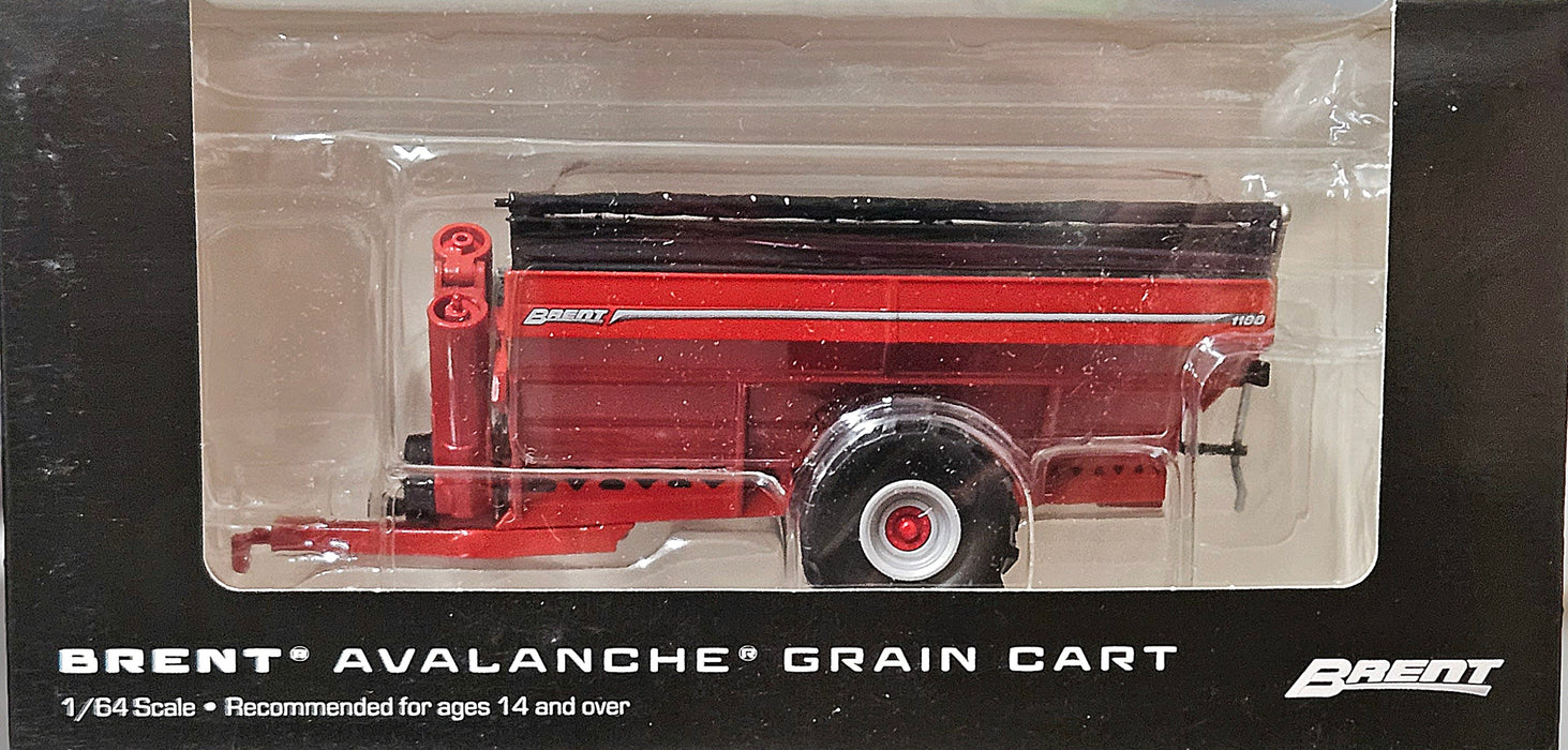 1/64 SPECCAST TOY BRENT AVALANCHE 1198 RED GRAIN CART