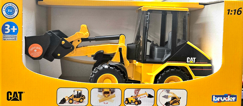 1 16 BRUDER TOY CAT WHEEL LOADER