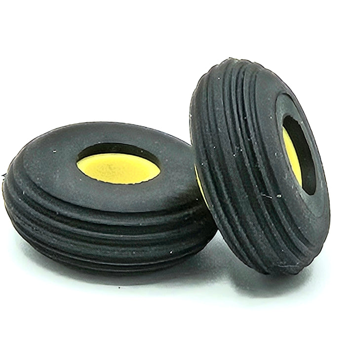 1/64 STANDI TOY 14.9-16 TIRES YELLOW RIM