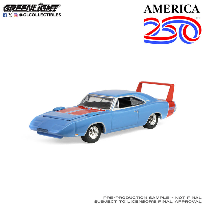 1/64 GREENLIGHT TOY 1969 DODGE CHARGER DAYTONA AMERICA 250