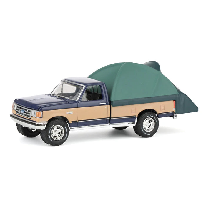 1/64 GREENLIGHT TOY FORD F150 WITH TRUCK BED TENT