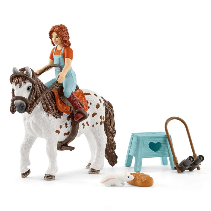 SCHLEICH TOY HORSE CLUB MIA & SPOTTY