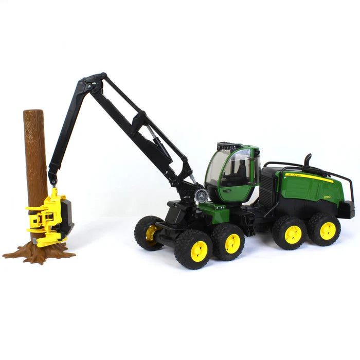 1/16 BRUDER TOY JOHN DEERE 1270G TREE HARVESTER