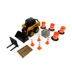 1/16 ERTL TOY JOHN DEERE SKIDSTEER SET