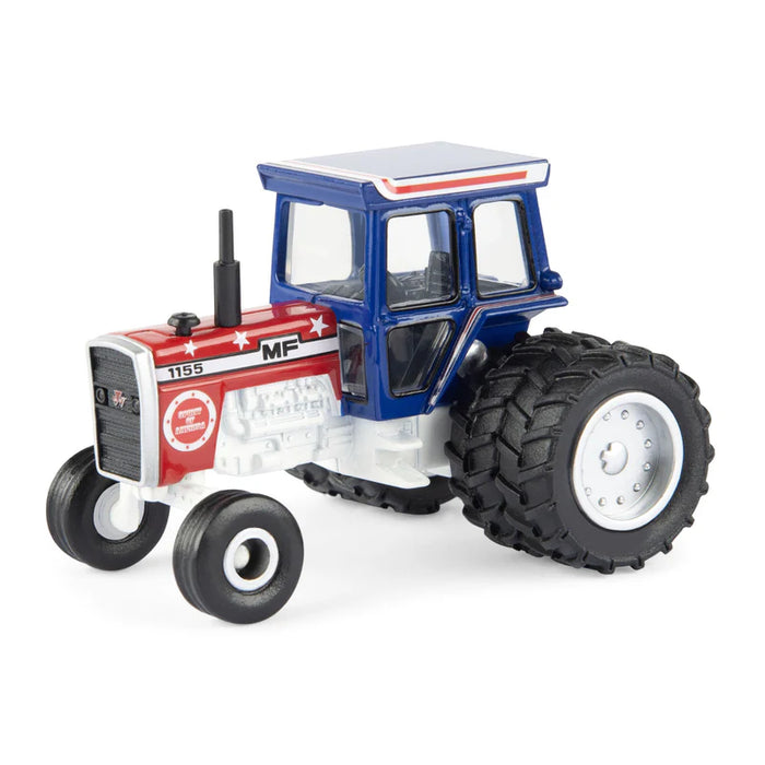 1/64 ERTL TOY MASSEY FERGUSON MF1155 TRACTOR AMERICA 250 YEARS