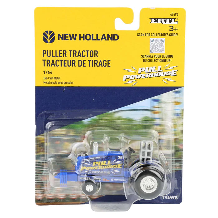 1/64 ERTL TOY NEW HOLLAND PULLER TRACTOR PULL POWERHOUSE