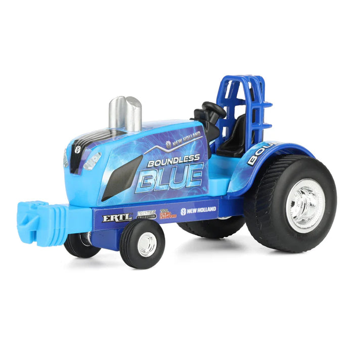 1/64 ERTL TOY NEW HOLLAND BOUNDLESS BLUE PULLER TRACTOR