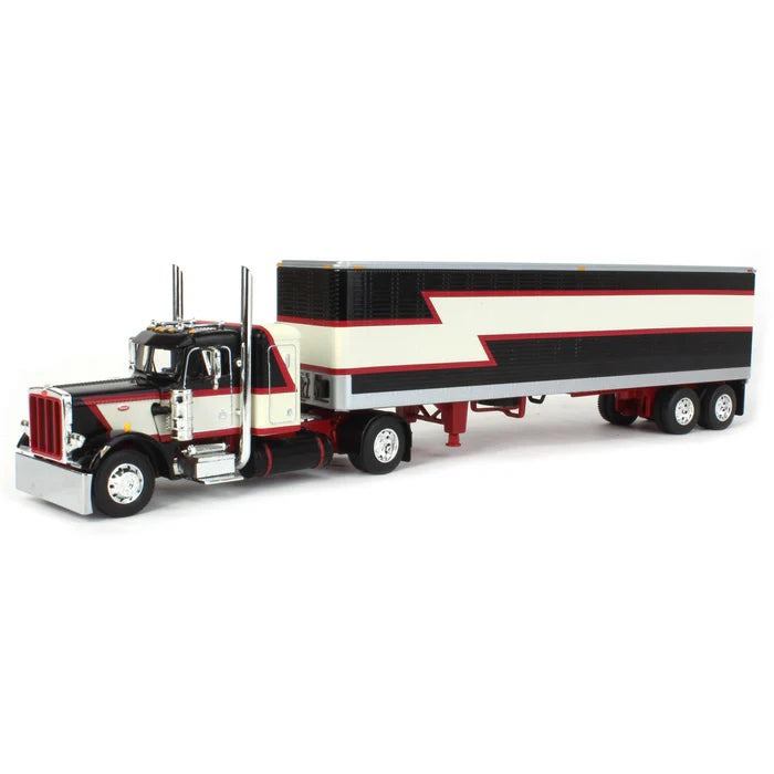 1/64 DCP FIRST GEAR PETERBILT 359 WITH VINTAGE 40FT DRY GOODS TRAILER