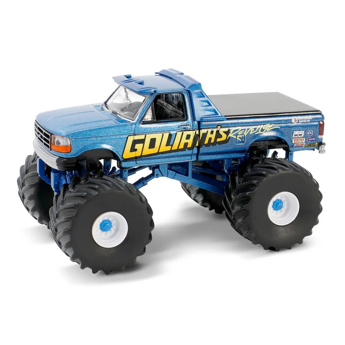 1/64 GREENLIGHT TOY 1992 FORD F250 GOLIATH'S REVENGE