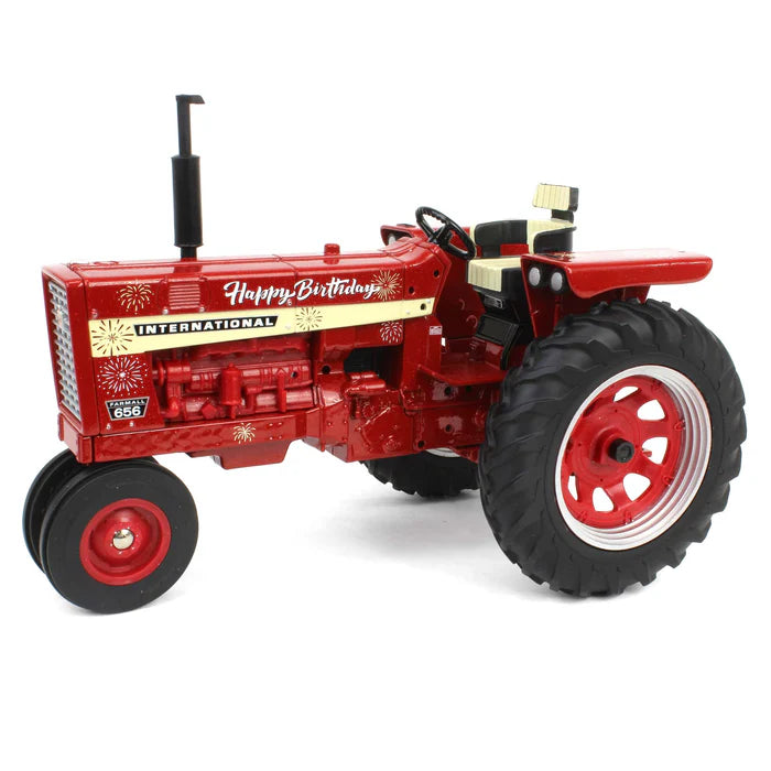 1/16 ERTL TOY CASE IH 656 FARMALL HAPPY BIRTHDAY TRACTOR