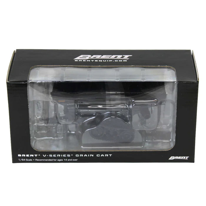 1/64 SPEC CAST TOY BRENT V1300 TRACKED GRAIN CART BLACK