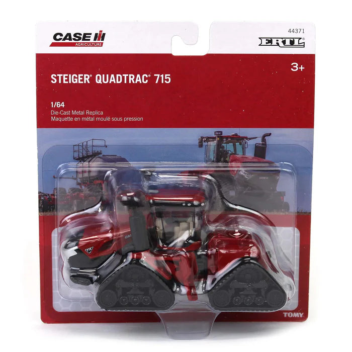 1/64 ERTL TOY CASE IH STEIGER 715 QUADTRAC TRACTOR