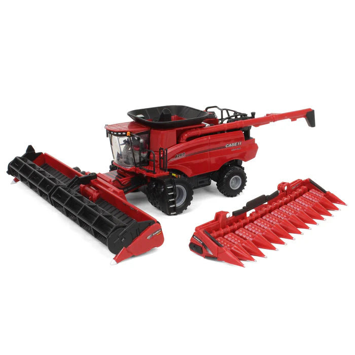 1/64 ERTL TOY CASE IH 8260 COMBINE PRESTIGE