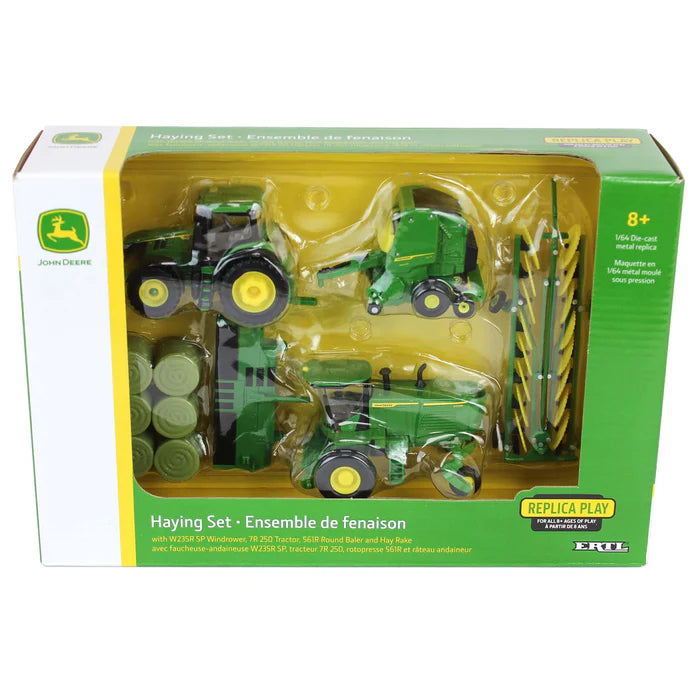 1/64 ERTL TOY JOHN DEERE HAYING SET