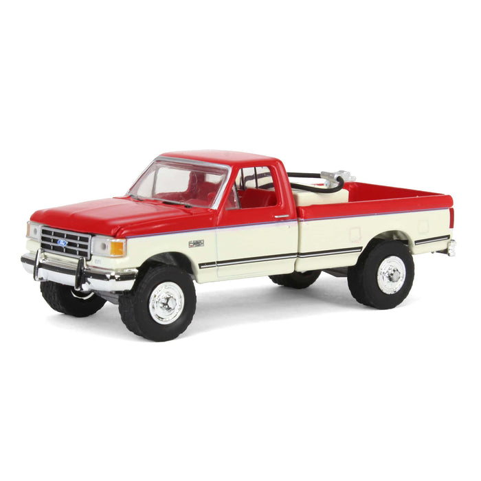 1/64 GREENLIGHT TOY 1991 FORD F250 XLT WITH FUEL TANK