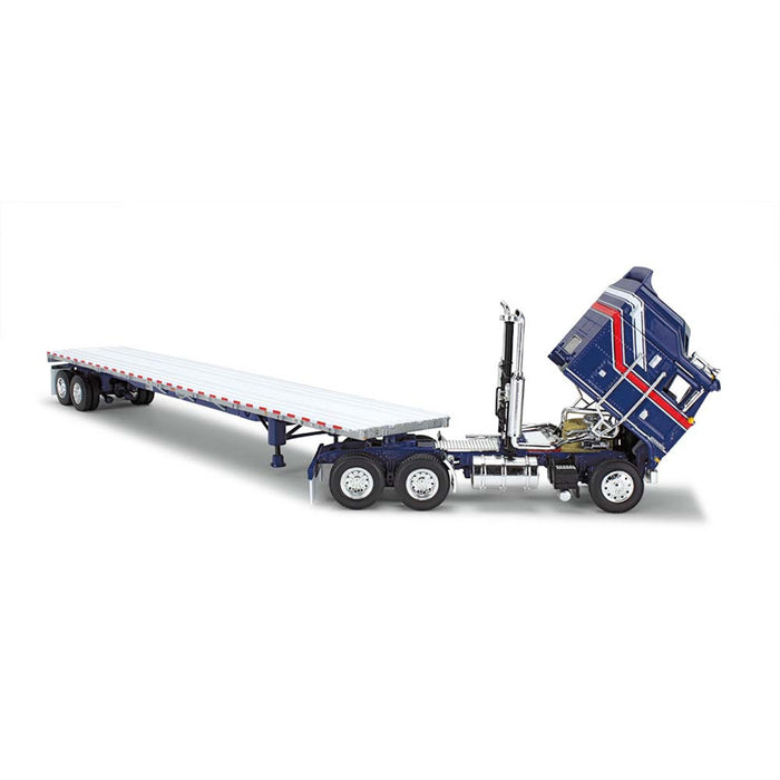 1/64 DCP FIRST GEAR KENWORTH K-100 WITH WILSON FLATBED TRAILER