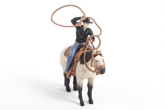 1/16 LITTLE BUSTER TOY CALF ROPING KIT