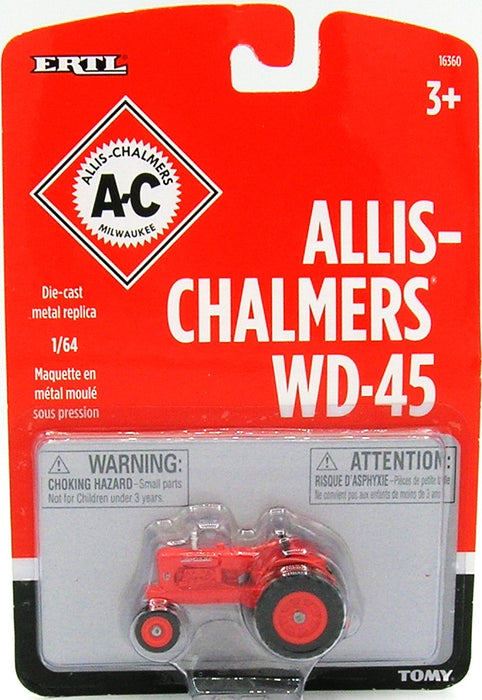 1/64 ERTL TOY ALLIS CHALMERS WD-45 TRACTOR ***RETIRED***