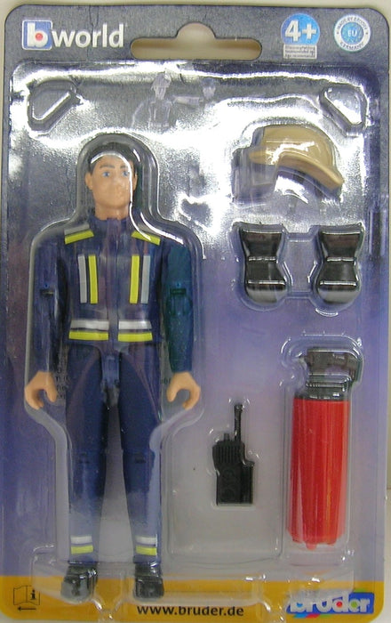 1/16 BRUDER TOY FIREFIGHTER FIGURE SET - Main Image