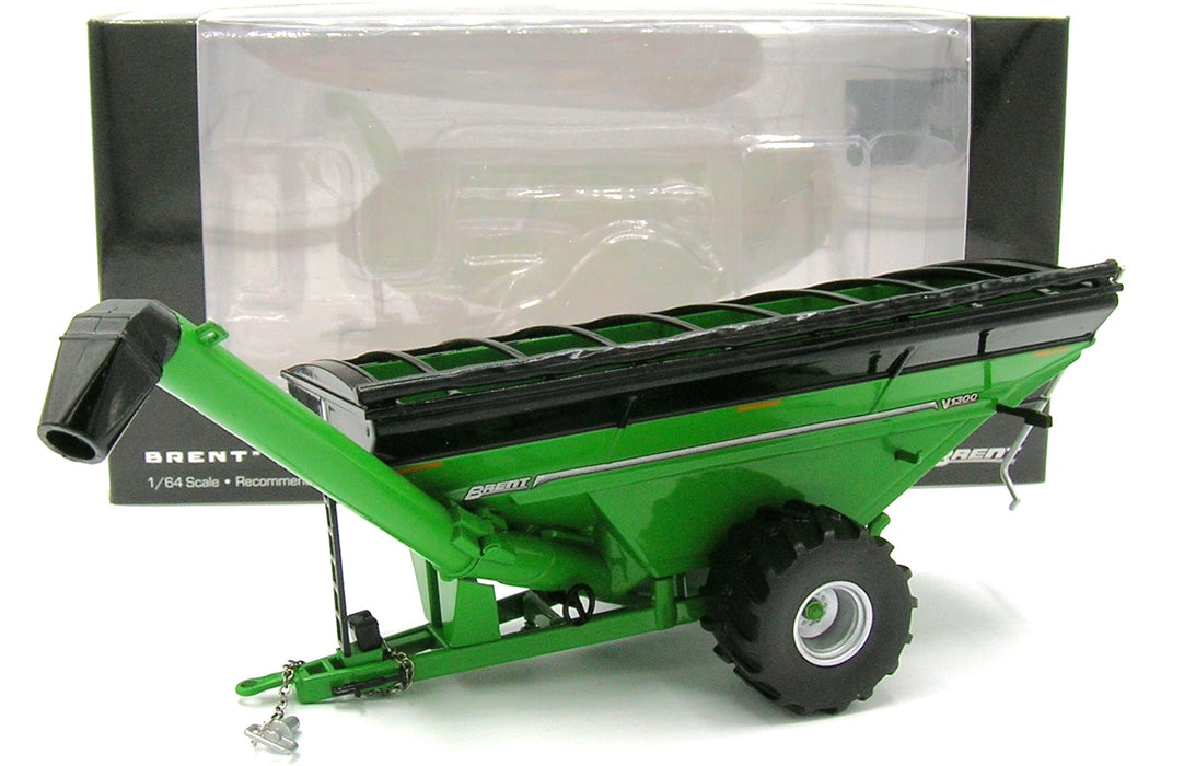 1/64 SPEC CAST TOY BRENT V SERIES V1300 GREEN GRAIN CART