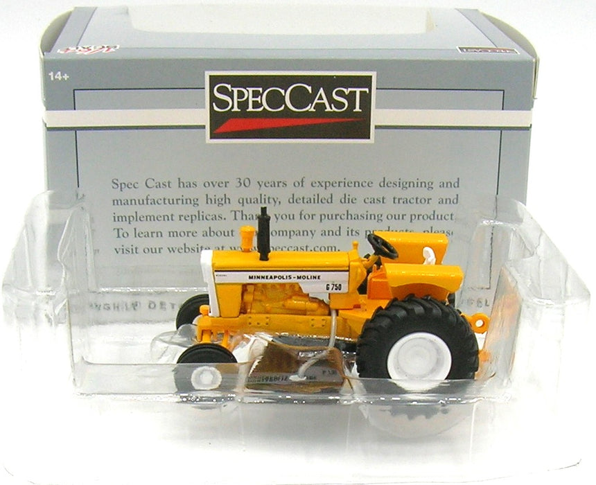 1/64 SPECCAST TOY MINNEAPOLIS MOLINE G750 TRACTOR