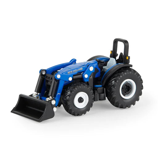 1/64 ERTL TOY NEW HOLLAND WORKMASTER 120 SERIES 2 TRACTOR WITH LOADER