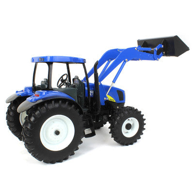 1/16 ERTL TOY T6070 NEW HOLLAND TRACTOR WITH LOADER