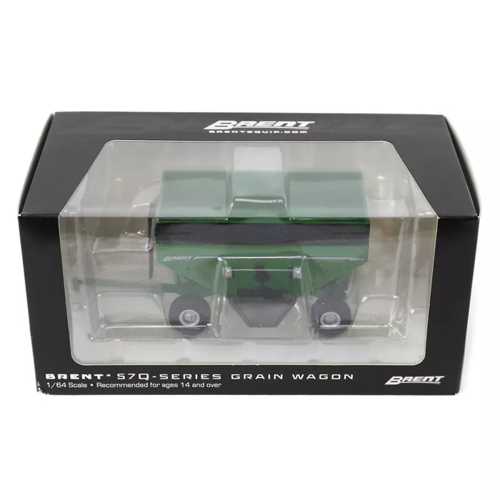 1/64 BRENT 657Q SERIES GRAIN WAGON GREEN