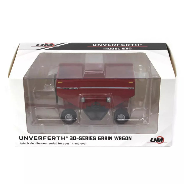 1/64 SPECCAST TOY UNFERFERTH 30 SERIES GRAIN WAGON RED