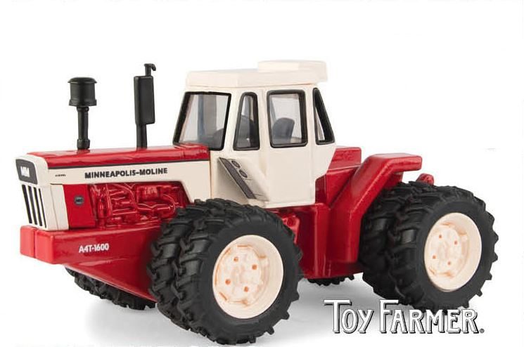 1/64 ERTL TOY MINNEAPOLIS-MOLINE A4T-1600 NFTS 2019 TRACTOR