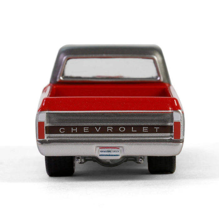 1/64 GREENLIGHT TOY 1972 CHEVY CHEYENNE C10 RED