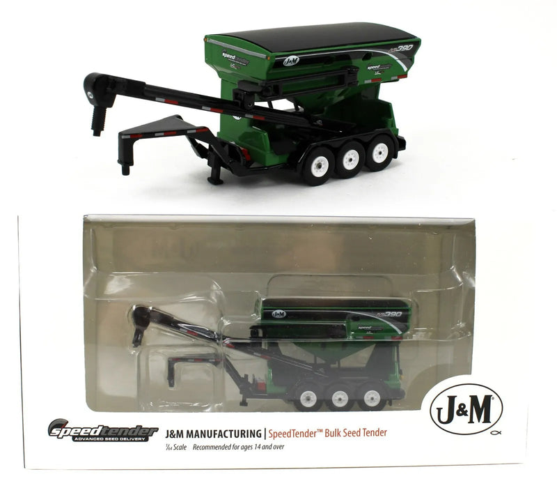 1/64 SPECCAST TOY J&M BULK SEED TENDER GREEN LC 390