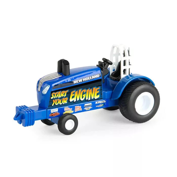 ERTL TOY NEW HOLLAND START YOUR ENGINE PULLER TRACTOR