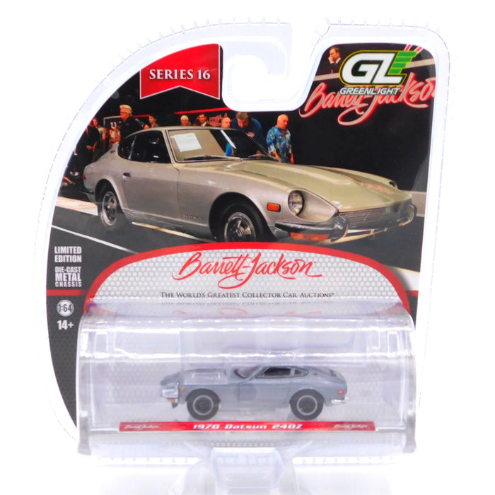 1/64 GREENLIGHT TOY 1970 DATSUN 240Z CAR BARRETT-JACKSON SERIES 16
