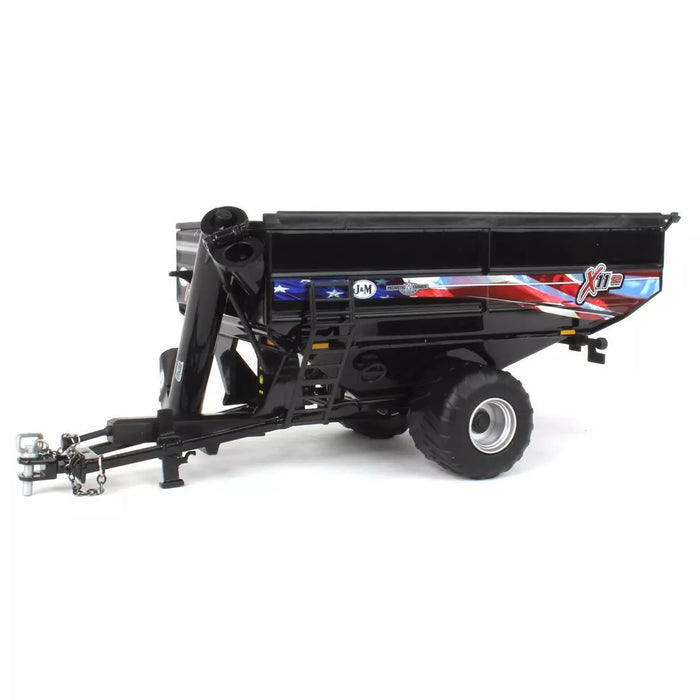 1/64 SPECCAST TOY BLACK J&M X1112 GRAIN CART PATRIOTIC DECAL