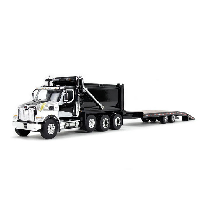 1/64 DCP FIRST GEAR TOY WESTERN STAR DUMP TRUCK WITH TRAILER