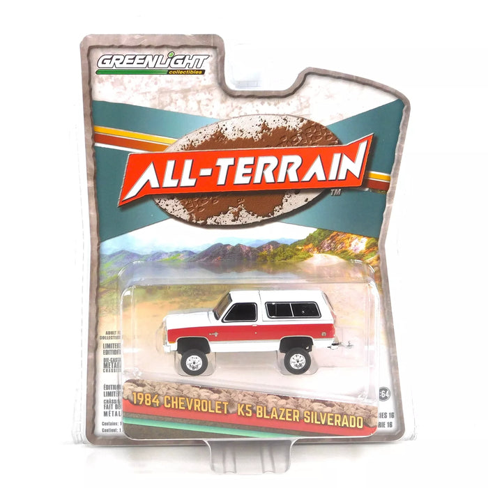 1/64 GREENLIGHT TOY 1984 CHEVROLET K5 BLAZER SILVERADO