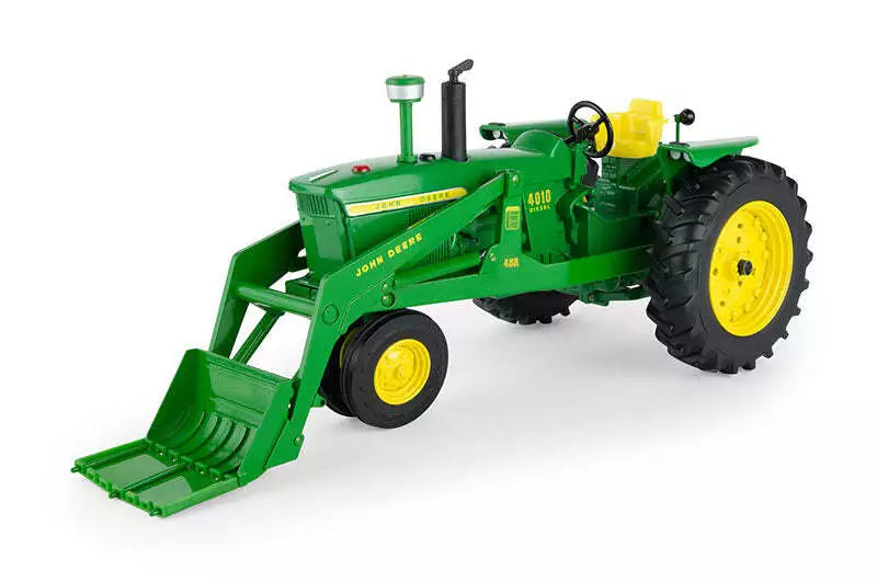 1/16 ERTL TOY JOHN DEERE 4010 NF TRACTOR WITH 46A LOADER