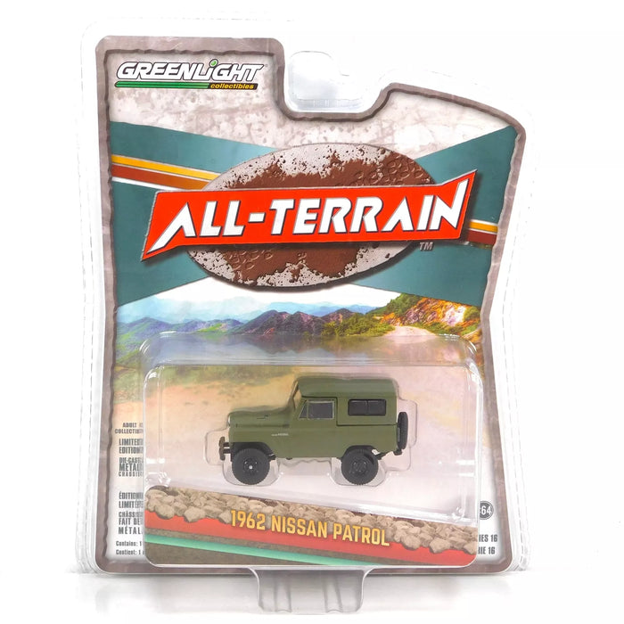 1/64 GREENLIGHT TOY 1962 NISSAN PATROL