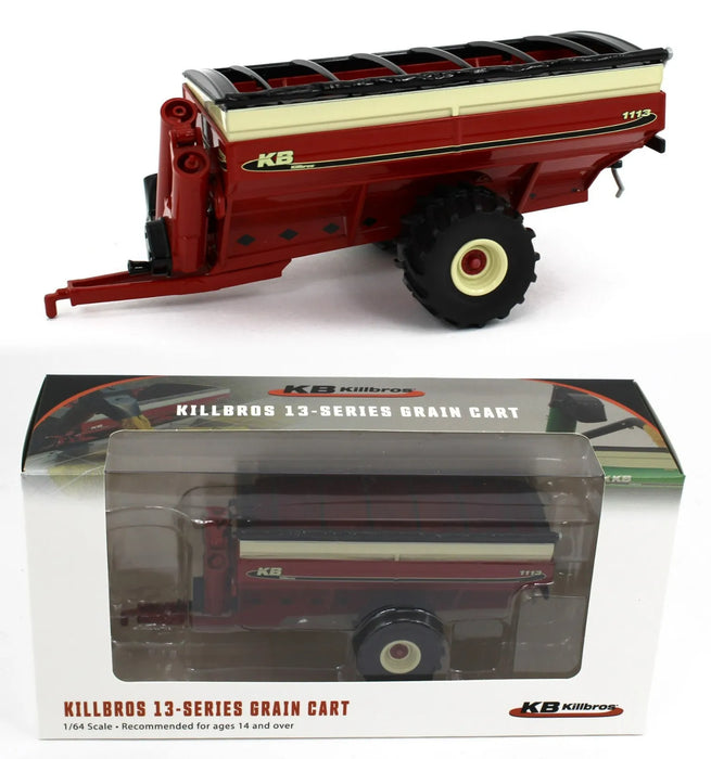 1/64 SPECCAST TOY KILLBROS 1113 RED GRAIN CART