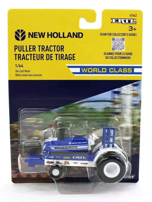 1/64 ERTL TOY NEW HOLLAND WORLD CLASS PULLER TRACTOR