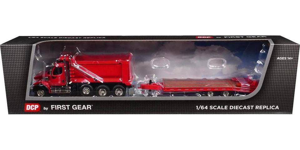 1/64 DCP FIRST GEAR TOY WESTERN STAR DUMP TRUCK WITH TRAILER