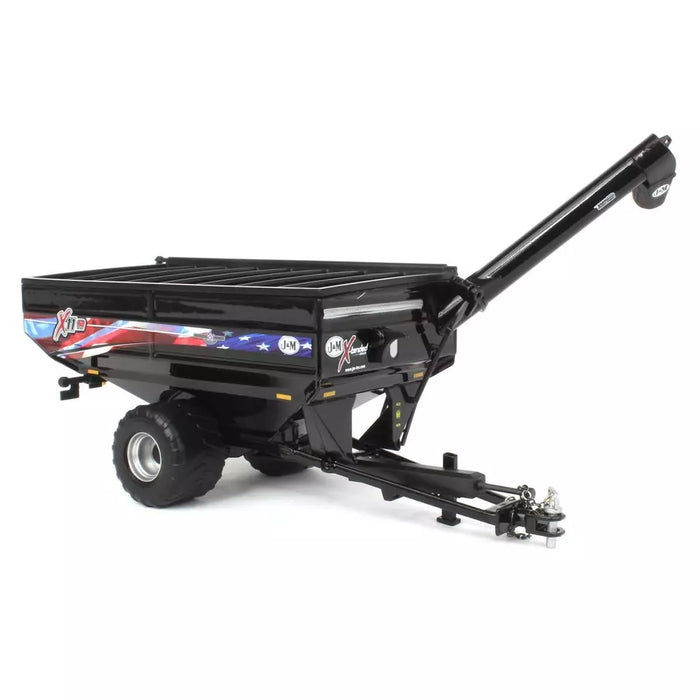 1/64 SPECCAST TOY BLACK J&M X1112 GRAIN CART PATRIOTIC DECAL