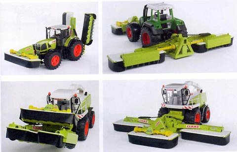1/16 BRUDER CLAAS DISC 8550 C PLUS THREE PART MOWER