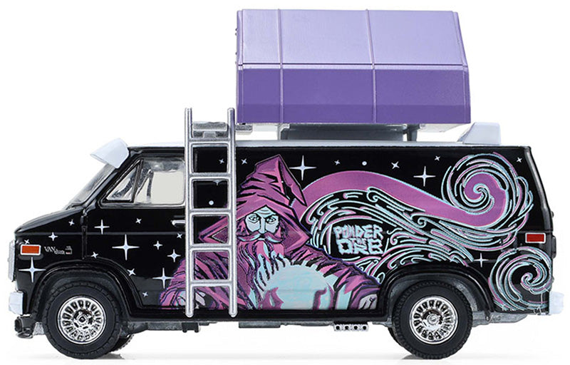 1/64 GREENLIGHT TOY 1978 GMC VANDURA CUSTOM VAN GREAT OUTDOORS SERIES 4