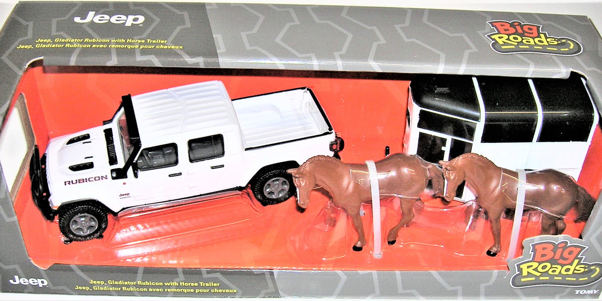 Schleich horse shops box and jeep